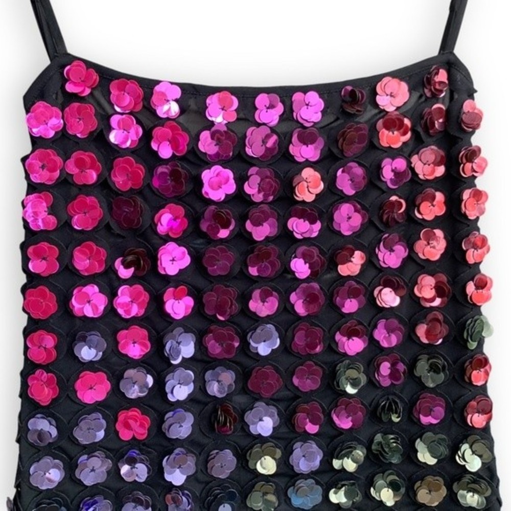 Cynthia Rowley Sequin Embellished Mini Dress SOLD - Picture 6 of 16